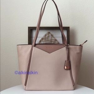 Michael Kors Whitney Leather Large Tote